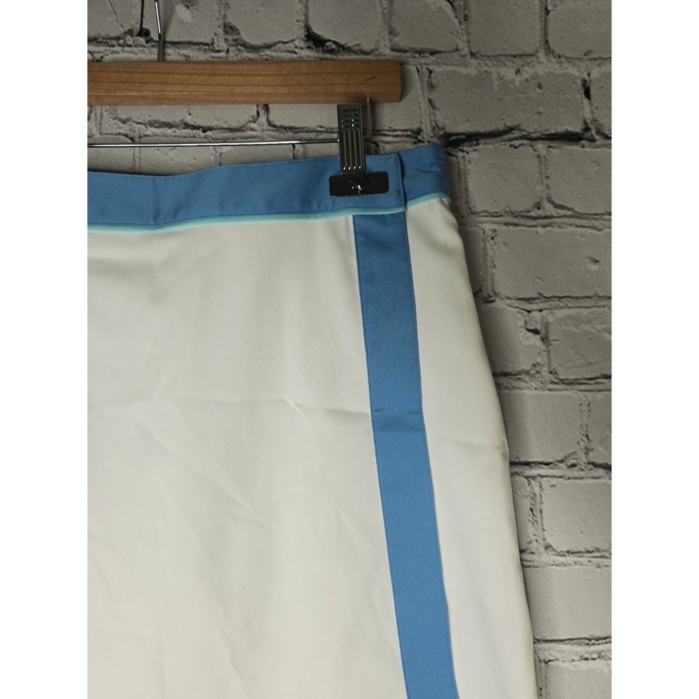 Greg Norman Collection Women's Sunset Park Print Skort White Blue New Size 6 - Picture 3 of 11
